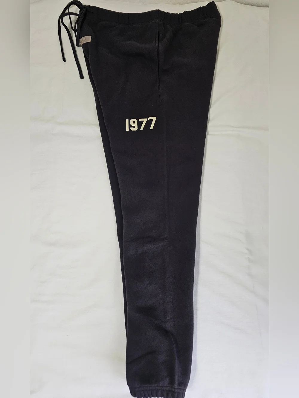 Essentials Fear of God 1977 Sweatpants Men’s Large Black Joggers - Picture 5 of 9